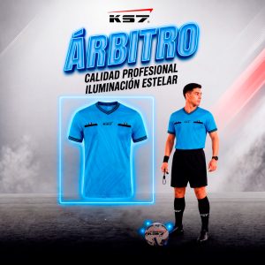 Camiseta Árbitro Azul
