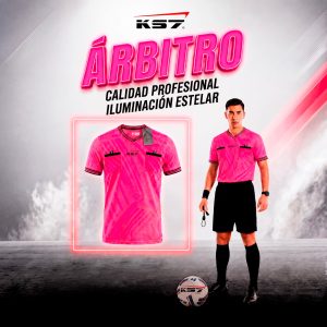 Camiseta Árbitro Rosado